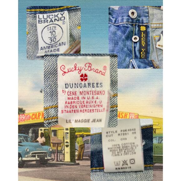 Vintage 90s Ralph Lauren Polo Relaxed Straight Light Wash Saturday Jeans 14x31 - Picture 5 of 5